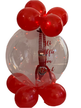 Load image into Gallery viewer, Large 18” Personalised Christmas elf balloon with sweet treats inside
