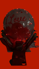 Load image into Gallery viewer, Light up valentines I love you balloon chocolate bouquet
