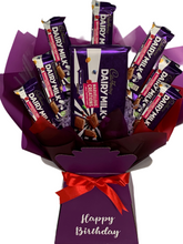 Load image into Gallery viewer, Personalised Cadbury’s marvellous creations chocolate bouquet
