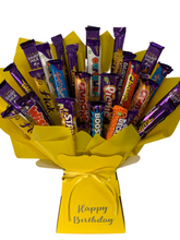 Load image into Gallery viewer, Personalised Xl Cadbury’s chocolate bouquet