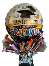 Load image into Gallery viewer, chocolate balloon bouquet - graduation gift