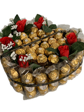 Load image into Gallery viewer, Extra large Ferrero Rocher chocolate heart