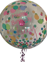 Load image into Gallery viewer, Personalised confetti balloon gifts- personalised gifts gift for any occasion