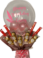 Load image into Gallery viewer, Luxury Extra large 18” balloon- Ferrero Rocher & lindor chocolate bouquet