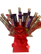 Load image into Gallery viewer, Personalisation valentines chocolate bouquet