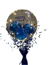 Load image into Gallery viewer, Light up Personalised balloon with stand - gift for any occasion