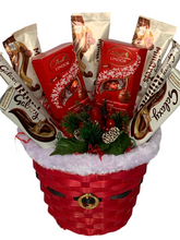 Load image into Gallery viewer, Christmas galaxy & lindor chocolate bouquet