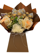 Load image into Gallery viewer, Luxury Real money Ferrero Rocher chocolate bouquet