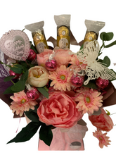Load image into Gallery viewer, Mother’s Day Ferrero rocher & Lindor chocolate bouquet