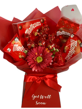 Load image into Gallery viewer, Personalised Maltesers and Maltesers truffles chocolate bouquet