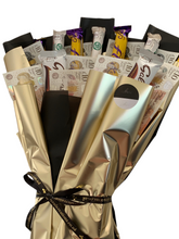 Load image into Gallery viewer, Hand held money chocolate bouquet