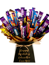 Load image into Gallery viewer, Personalised Xl Cadbury’s chocolate bouquet