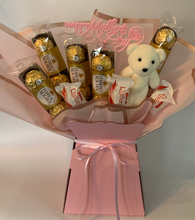 Load image into Gallery viewer, Mama bear chocolate bouquet- Mother’s Day gift