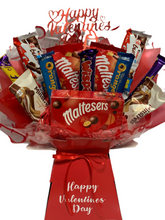 Load image into Gallery viewer, Valentines mixed chocolate bouquet- valentines gift