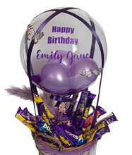 Load image into Gallery viewer, Personalised Chocolate Balloon Basket