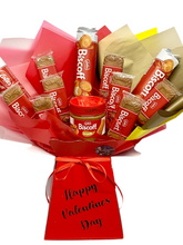 Load image into Gallery viewer, Personalised Lotus biscoff bouquet- biscuit bouquet
