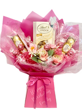 Load image into Gallery viewer, Personalised white lindor chocolate bouquet- Mother’s Day gift - birthday- thank you gift