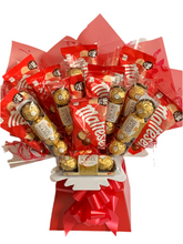 Load image into Gallery viewer, XL Ferrero Rocher & Maltesers Chocolate Bouquet