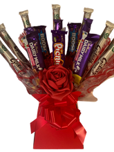 Load image into Gallery viewer, Personalisation valentines chocolate bouquet