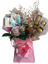 Load image into Gallery viewer, Real money Ferrero rocher chocolate bouquet - luxury unique gift