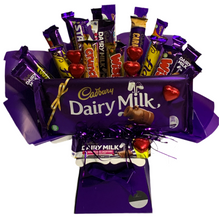 Load image into Gallery viewer, valentines Cadbury’s chocolate bouquet gift - valentines gift