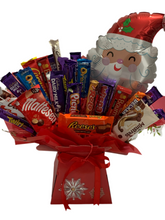 Load image into Gallery viewer, Extra large 25 bar mixed Christmas chocolate bouquet