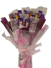 Load image into Gallery viewer, Hand held money chocolate bouquet