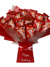 Load image into Gallery viewer, XL personalised maltesers & truffles chocolate bouquet