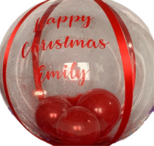 Load image into Gallery viewer, Extra large 18” personalised balloon Cadbury’s Christmas chocolate bouquet