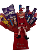 Load image into Gallery viewer, Heroes & Elf Christmas chocolate bouquet