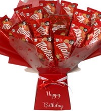 Load image into Gallery viewer, XL personalised maltesers & truffles chocolate bouquet