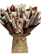 Load image into Gallery viewer, Extra Large personalised Happy Birthday Galaxy Chocolate Bouquet
