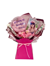 Load image into Gallery viewer, Personalised balloon photo chocolate bouquet
