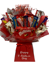 Load image into Gallery viewer, Valentines chocolate bouquet- valentines mixed chocolate gift