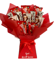 Load image into Gallery viewer, Maltesers & Galaxy chocolate bouquet/personalised- gift for any occasion