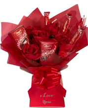 Load image into Gallery viewer, Valentines lindor chocolate bouquet