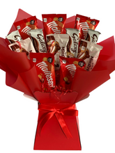 Load image into Gallery viewer, Maltesers & Galaxy chocolate bouquet/personalised- gift for any occasion