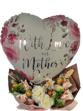Load image into Gallery viewer, Xl Raffaello and lindor balloon chocolate bouquet