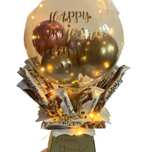 Load image into Gallery viewer, Deluxe Personalised light up balloon Bouquet