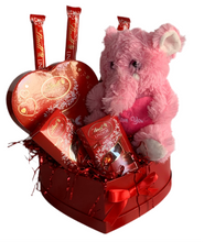 Load image into Gallery viewer, Valentines chocolate heart box