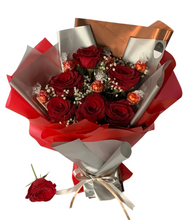 Load image into Gallery viewer, Fresh flowers with chocolate lindors