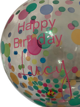 Load image into Gallery viewer, Personalised confetti balloon gifts- personalised gifts gift for any occasion