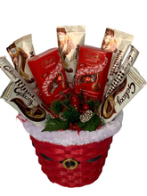 Load image into Gallery viewer, Christmas galaxy & lindor chocolate bouquet