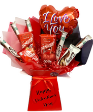 Load image into Gallery viewer, Valentines mixed chocolate bouquet
