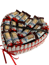 Load image into Gallery viewer, Kinder chocolate heart - gift for any celebration