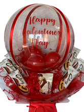 Load image into Gallery viewer, Valentines XL personalised balloon chocolate bouquet