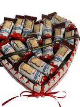 Load image into Gallery viewer, Kinder chocolate heart - gift for any celebration