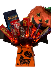 Load image into Gallery viewer, Light up Halloween chocolate bouquet- Halloween gift