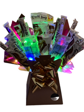 Load image into Gallery viewer, Luxury galaxy chocolate bouquet with real cash