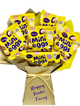 Load image into Gallery viewer, Personalised mini eggs chocolate bouquet